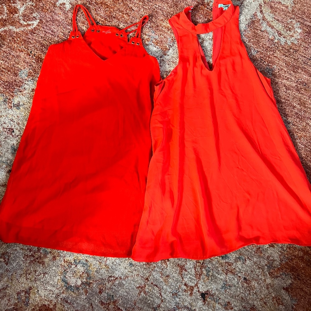 Two tango dresses